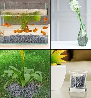 Ejemplos de decoracion con piedras