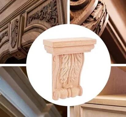 Mensulas decorativas madera