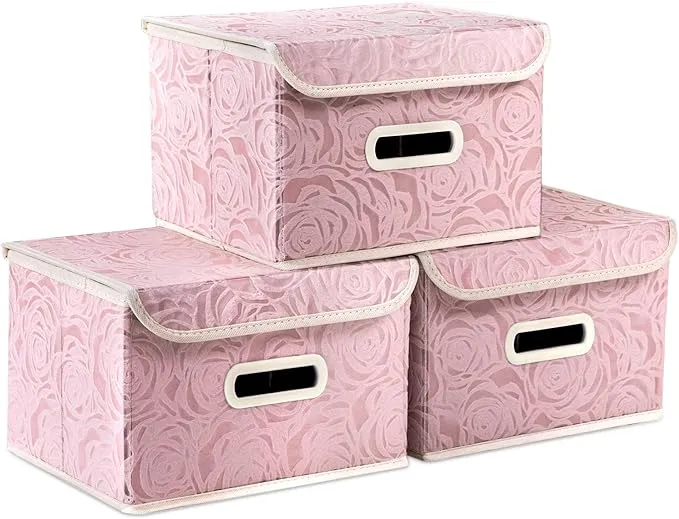 cajas rosas decorativas