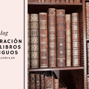 Decoración con Libros Antiguos