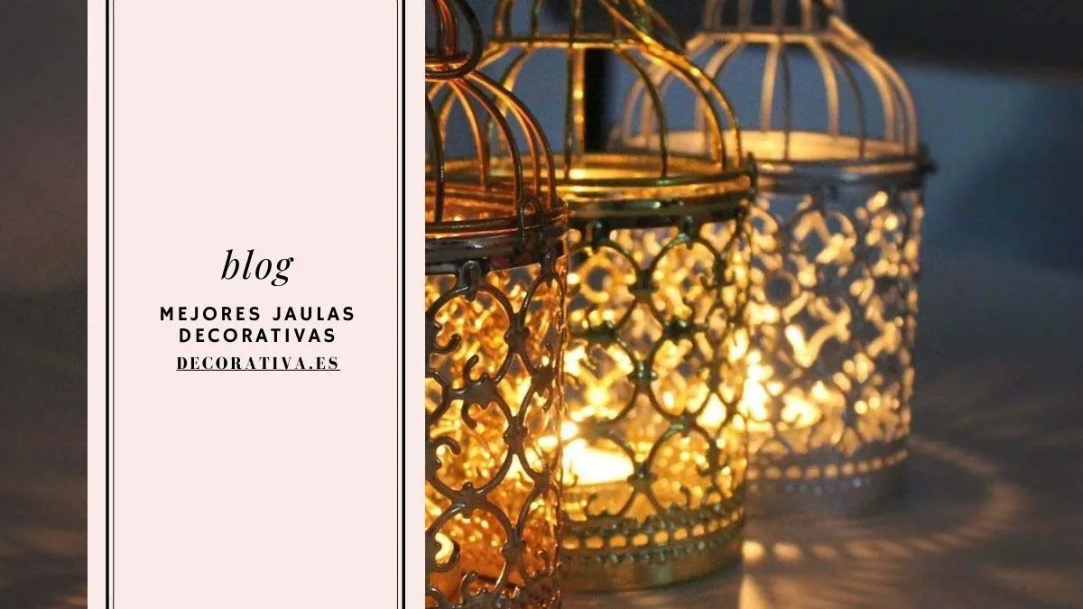 Modelos de jaula decorativa increíbles