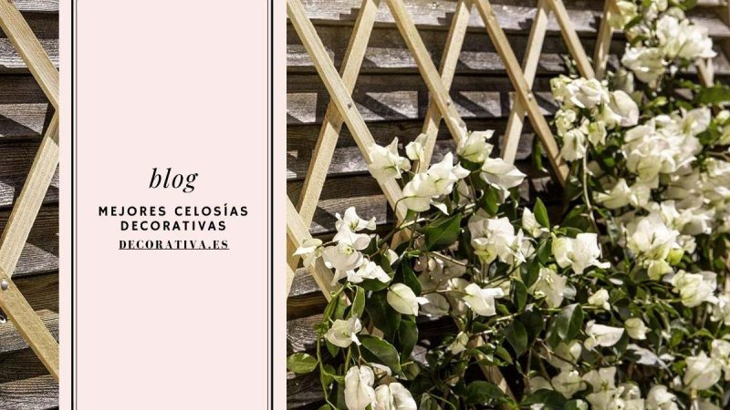 Celosías decorativas de interior y exterior